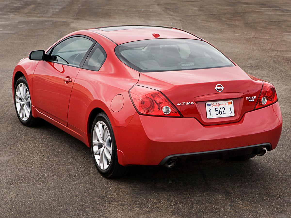 Nissan Altima Technical Specifications And Fuel Economy